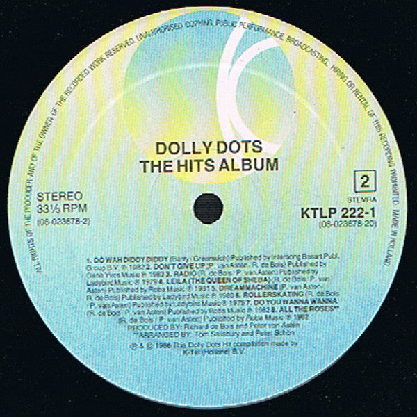 Dolly Dots : The Hits Album (LP, Comp)