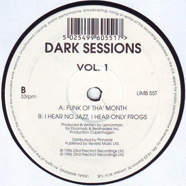 Dark Sessions (2) : Vol. 1 (12")