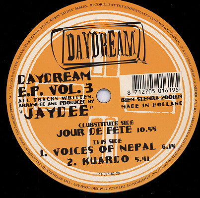 Daydream : E.P. Vol. 3 (12", EP)