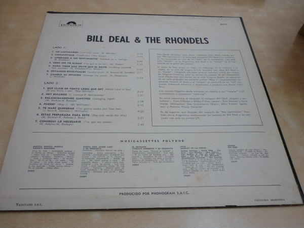 Bill Deal And The Rhondels : Bill Deal And The Rhondels (LP, Album)