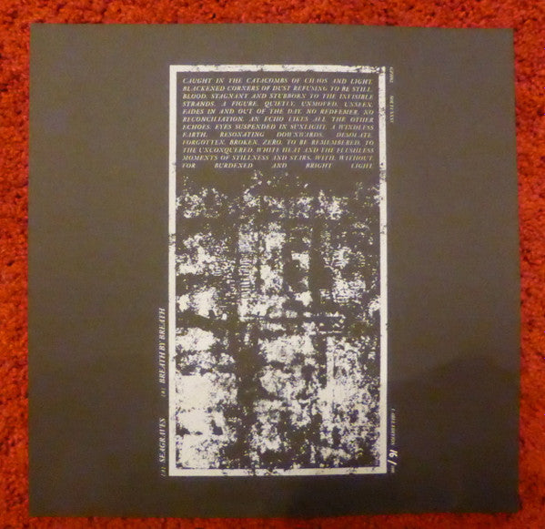 A-Sun Amissa : For Burdened and Bright Light (LP, Album, Ltd, Num, whi)