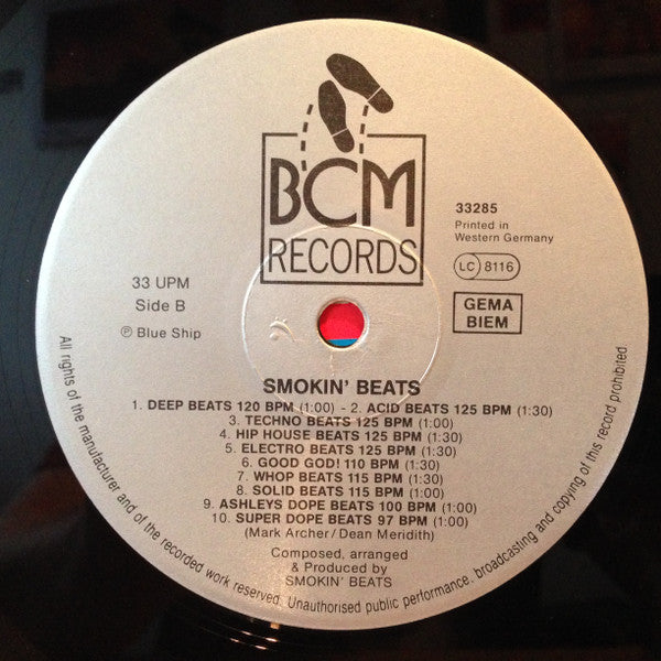 Unknown Artist : Smokin' Beats Essential Effects & Scratches (12", Comp)