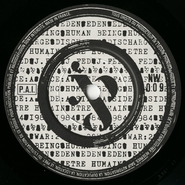 Human Being (2) : C'était Beau Hier, C'est Déjà Moins Beau Aujourd'hui (7")