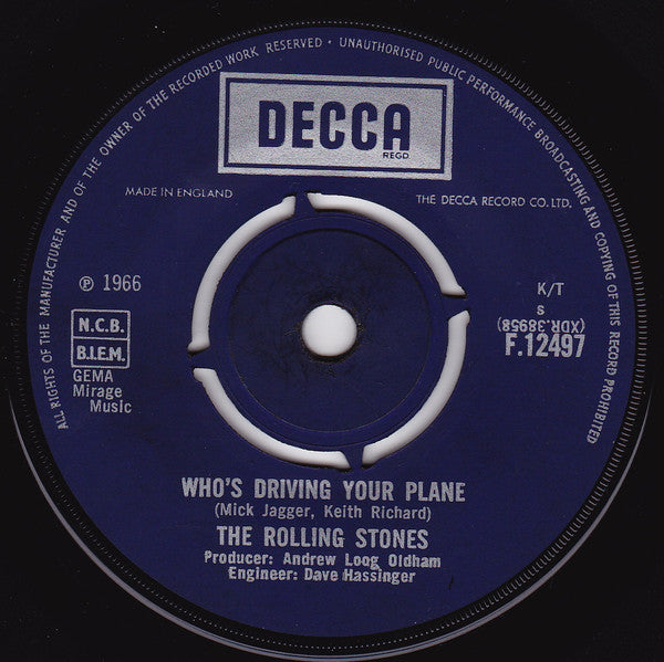 The Rolling Stones : Have You Seen Your Mother, Baby, Standing In The Shadow ? (7", Single, Box)