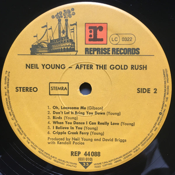 Neil Young : After The Gold Rush (LP, Album, RE, Gat)