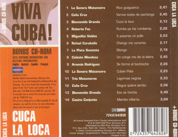 Various : Viva Cuba! Cuca La Loca (CD, Comp + CD-ROM)