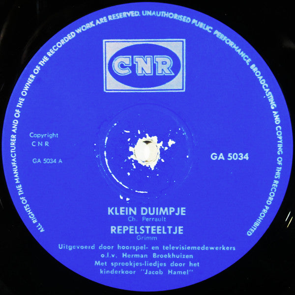 Various : Sprookjes Van De Efteling, Deel 2 (LP, Mono)