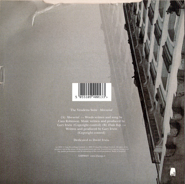 The Vendetta Suite : Mercurial (7", Single, Ltd)