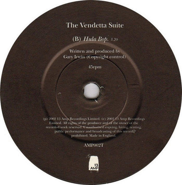 The Vendetta Suite : Mercurial (7", Single, Ltd)