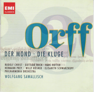 Carl Orff, Wolfgang Sawallisch : Der Mond | Die Kluge (2xCD, Album, RM)