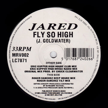 Jared (2) : Fly So High (12")