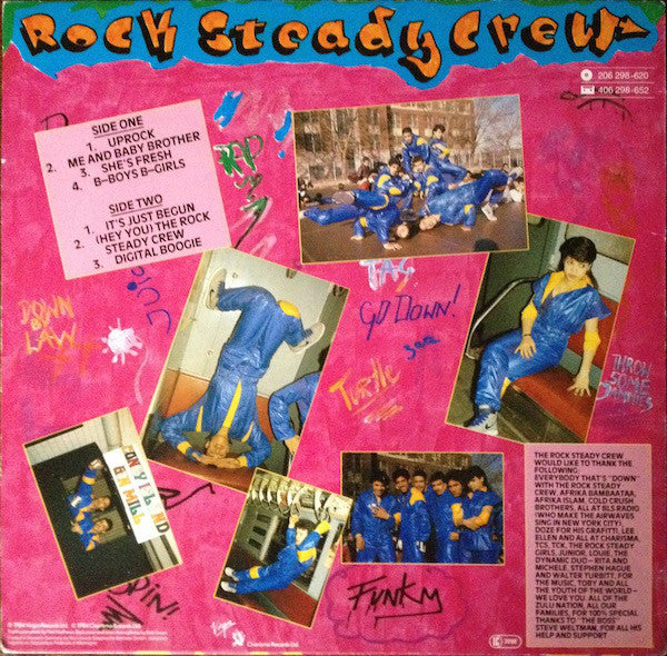 The Rock Steady Crew : Ready For Battle (LP, Album)