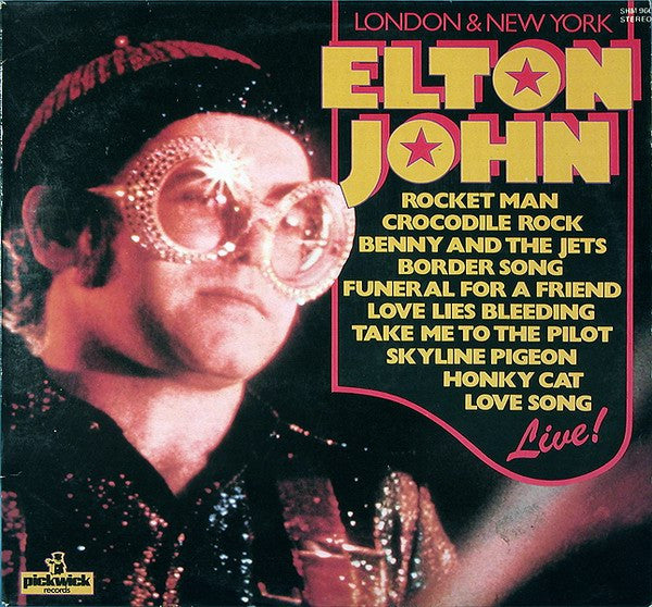 Elton John : London & New York (LP, Album, RE)