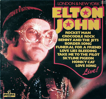 Elton John : London & New York (LP, Album, RE)