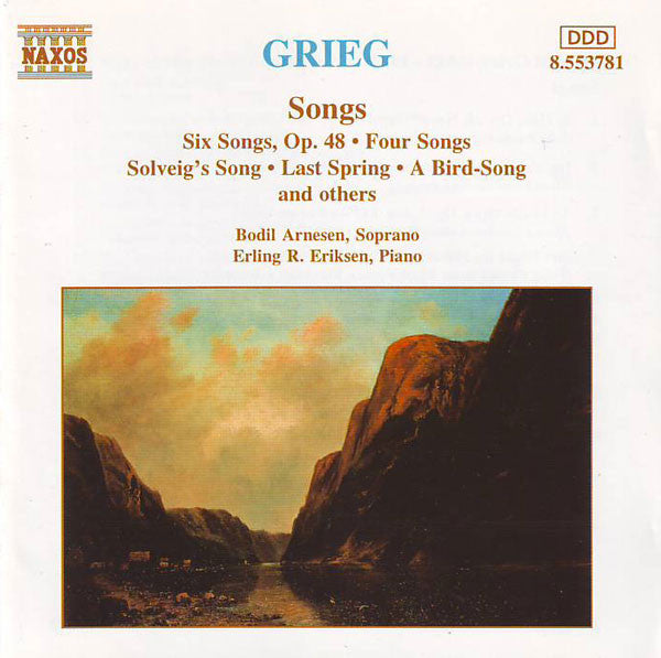 Edvard Grieg - Bodil Arnesen, Erling R. Eriksen : Songs (CD, Album)