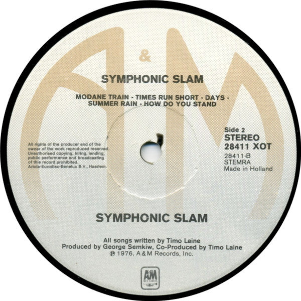 Symphonic Slam : Symphonic Slam (LP, Album)