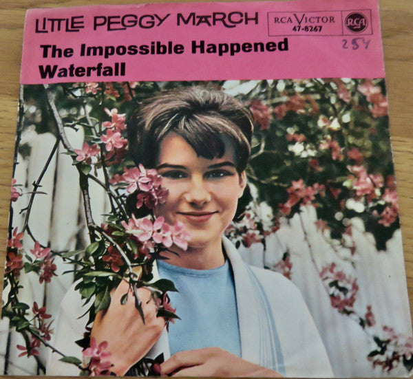 Peggy March : The Impossible Happened / Waterfall (7", Single)