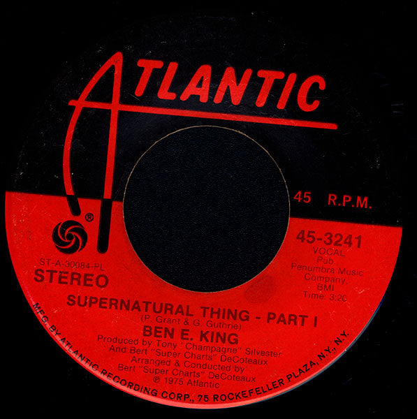 Ben E. King : Supernatural Thing (7", Single, PL )