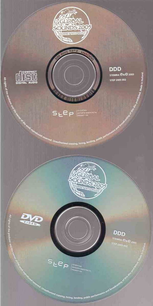 Various : Global Sounds 2005 (CD, Comp + DVD, Comp)