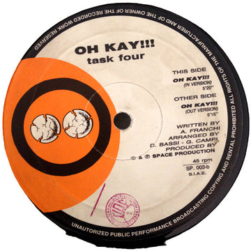 Task Four : Oh Kay!!! (12")