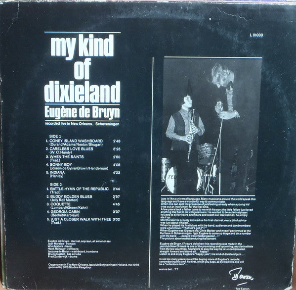 Eugène de Bruijn : My Kind Of Dixieland (LP)