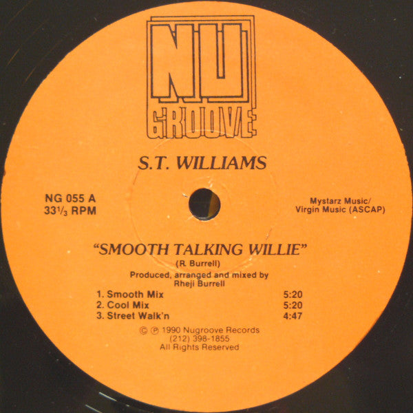 S.T. Williams : Smooth Talking Willie (12")