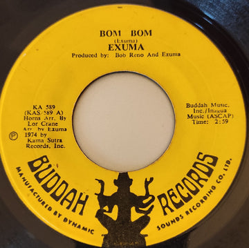 Exuma : Bom Bom (7", Single)