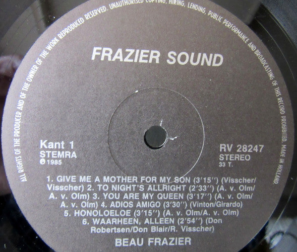 Beau Frazier : Beau Frazier (LP, Album)