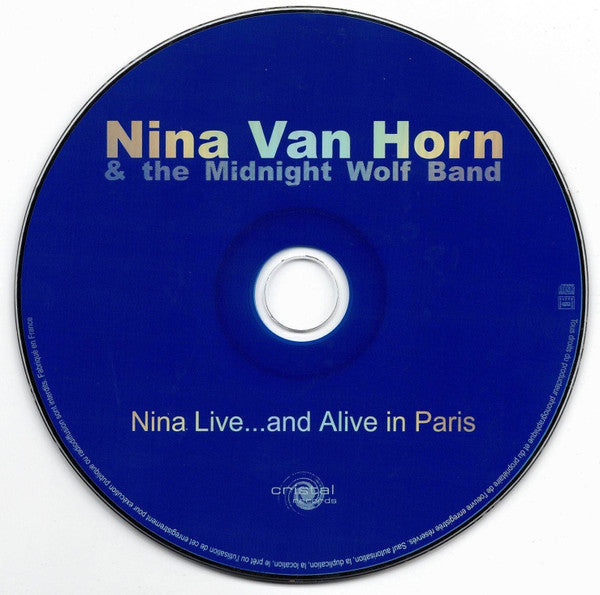 Nina Van Horn & The Midnight Wolf Band : Nina Live...And Alive In Paris (CD, Album)
