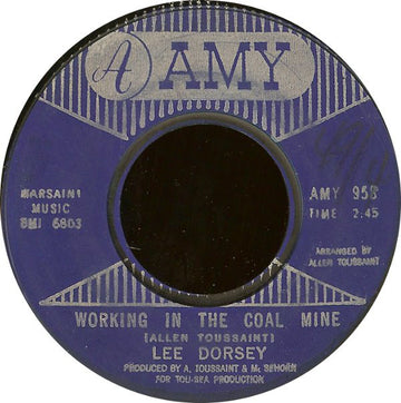 Lee Dorsey : Working In The Coal Mine / Mexico (7", Single, Styrene, Bes)