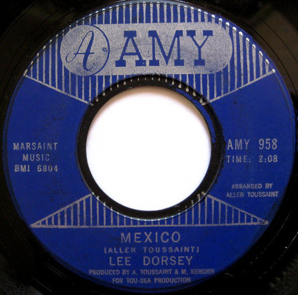 Lee Dorsey : Working In The Coal Mine / Mexico (7", Single, Styrene, Bes)