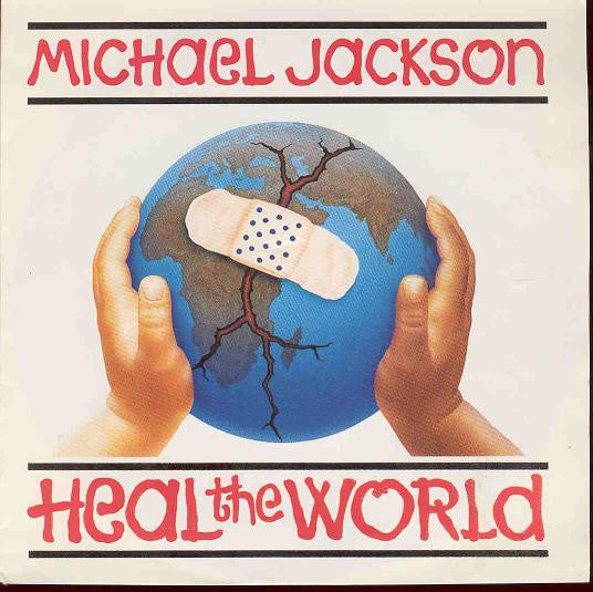 Michael Jackson : Heal The World (7", Single)