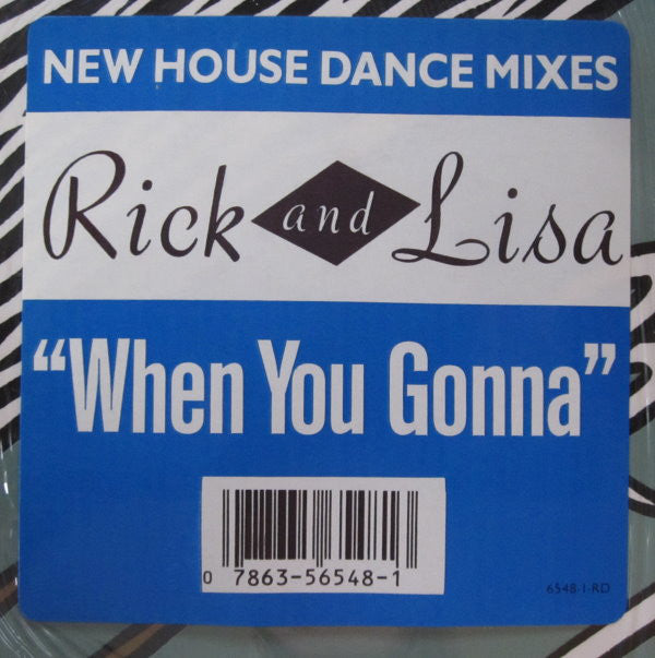 Rick Astley And Lisa Fabien : When You Gonna (12")