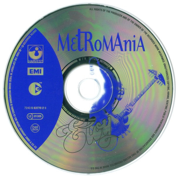 Eloy : Metromania (CD, Album, Copy Prot., RE, RM)