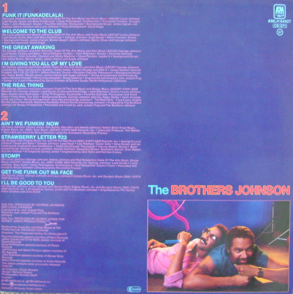 Brothers Johnson : Blast! (LP, Album)