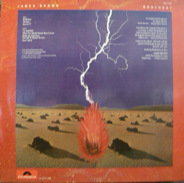 James Brown : Bodyheat (LP, Album)