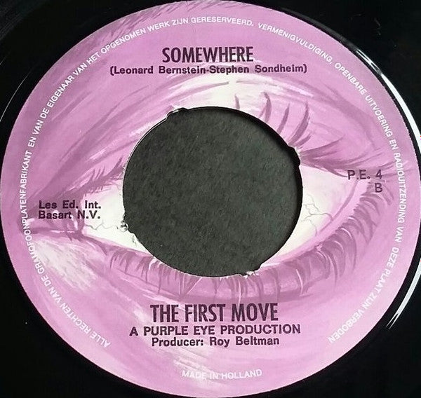 The First Move : The World Needs Love / Somewhere (7", Single)