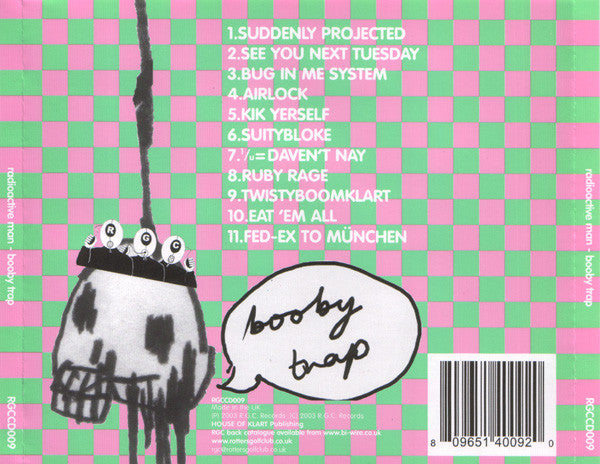 Radioactive Man : Booby Trap (CD, Album)