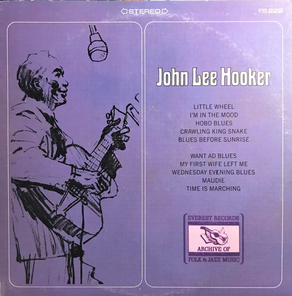 John Lee Hooker : John Lee Hooker (LP, Comp, RE)