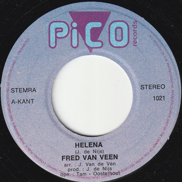 Fred van Veen : Helena (7", Single)