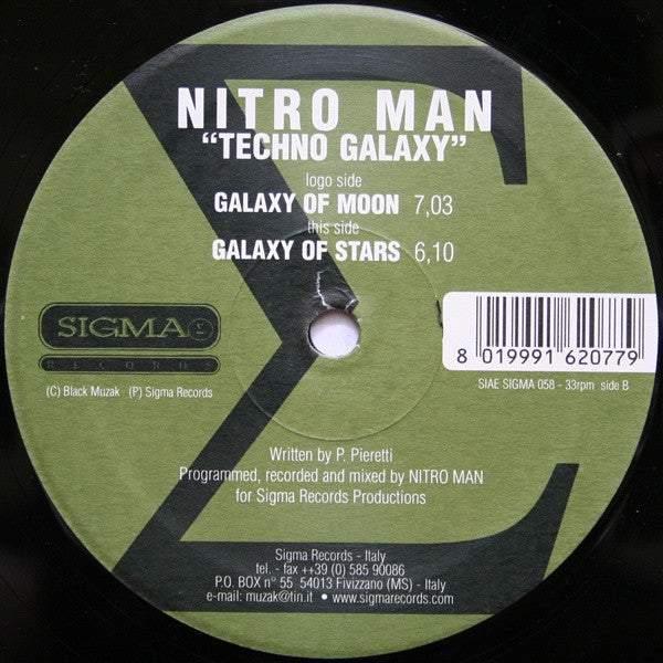 Nitro Man : Techno Galaxy (12")