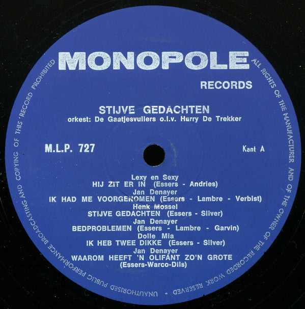 Various : Sexy Hits / Stijve Gedachten (LP, Comp)