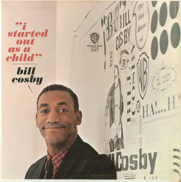 Bill Cosby : I Started Out As A Child (LP, Album, Mono, RP, San)