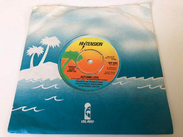Hi-Tension : Autumn Love / Unspoken (7", Single)