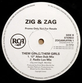 Zig & Zag : Them Girls/Them Girls (12", Promo)