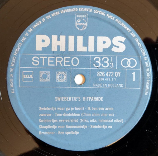 Swiebertje : Swiebertjes Hitparade (LP)