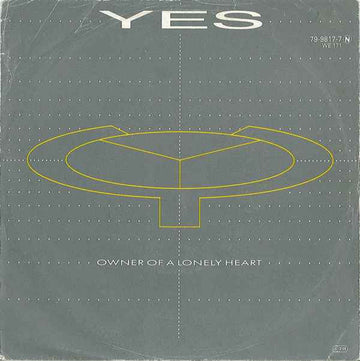 Yes : Owner Of A Lonely Heart (7")