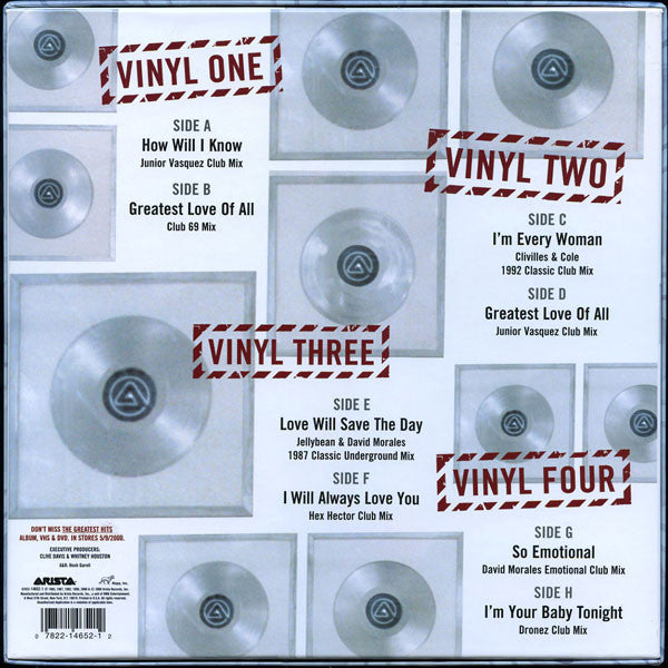 Whitney* : The Unreleased Mixes (4x12" + Box)