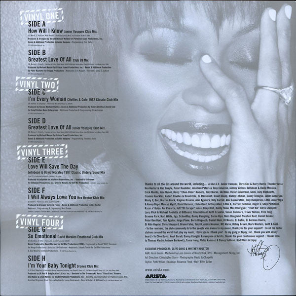 Whitney* : The Unreleased Mixes (4x12" + Box)