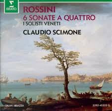 Gioacchino Rossini - I Solisti Veneti, Claudio Scimone : 6 Sonate A Quattro (CD)